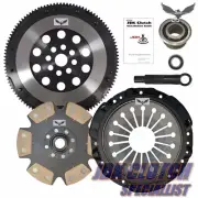 J-TEC STAGE 4 CLUTCH KIT & FORGED FLYWHEEL for 00-09 HONDA S2000 F20C1 F22C1 (for: Honda)