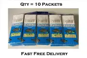 10 Packets Sabiki Jigs live Bait Fishing Rig #8 Hooks Jigging Rigs Live Baiting