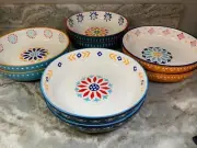 Large Pasta Bowls Colorful Designs. Prisma By Baum Set Of 2 You Choose. New.