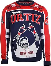 MLB Boston Red Sox Player Ugly Sweater, Medium