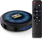 Android 11.0 TV Box, 4GB RAM 64GB ROM,S905W2 Quad-Core 64Bits ARM Cortex-A53@ Up to 1.5 Ghz Supports 2.4G 5G Dual Wifi/8K/BT 5.0 /USB 2.0/3D/H.265 Set Top Box,4gb+64gb