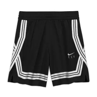 【NIKE 耐吉】短褲 童裝 大童 女童 運動褲 慢跑 G NK DF FLY CROSSOVER SHORT 黑 DA1086-010