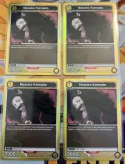 Union Arena TCG Demon Slayer NEZUKO KAMADO (x4) R Holo UE05BT/KMY-2-002 US Sell