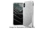 X-Doria Defense Lux Phone Case Cover Protection For iPhone XS Max White Glitter