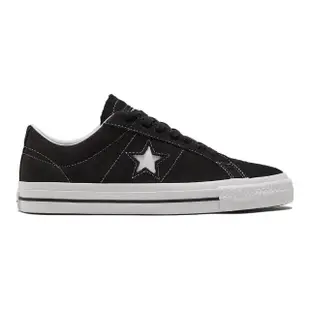 【CONVERSE】CONVERSE ONE STAR PRO OX 低筒 休閒鞋 男女鞋 黑色(171327C)