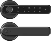 Fingerprint Door Lock Touchscreen Biometric Door Lock w/ Passcode keypad 3-in-1