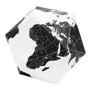 Palomar Here Collalpsible Cardboard Country World Globe Large 41cm w/50 Markers