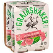 Grainshaker Vodka Watermelon & Soda Can 330ml