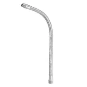 16" Microphone Gooseneck 5/8-27 Thread Thread Flexible Tube Extension Silver