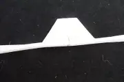 WHITE TRIMDECK FOAM INFILL STRIPS BOTTOM STYLE ROOF SEALS 770MM LONG