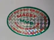 Retro Mining Sticker - Macey Mining Servicesr