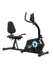 [Everfit] Magnetic Recumbent Exercise Bike in Black