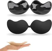 [Generic] Kivori Push up V-Bra, Lift Luxe Invisible Push up Adhesive Bras, Adhesive Bras Push Up, Sticky Bras Pushup