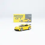 仿真比例模型 MINI GT 565號 1/64保時捷911(992) GT3仿真合金汽車模型