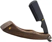 Retro Style Foldable Shaver Holder Durable Razor Stand for Beard and Shaving Needs Compact and Easy to Carry for Grooming and Travel
