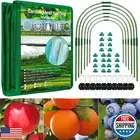 Sumfox Garden Mesh Netting Kit 10 x 30 FT Garden Netting for Raised Beds with
