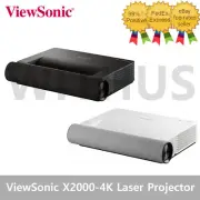 ViewSonic X2000-4K Ultra Short Throw Smart Laser Projector 4K HDR 2000 ANSI