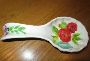 New PIONEER WOMAN White/Floral CLARA Melamine SPOON REST
