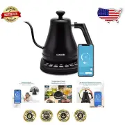 Precision Brewing Smart Kettle - Programmable Temperature Control in Matte Black