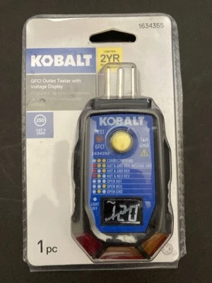 Kobalt Receptacle GFCI Outlet Tester. Great Condition