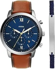 [FOSSIL] Men's Neutra Stainless Steel Quartz Chronograph Watch