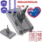 For Dyson V8 6.8/9.5mAh Battery V8 Absolute V8 Animal V8 Motorhead SV10 W/Filter