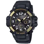 【KAPZZ】CASIO 三眼計時100M 防水石英錶 MCW-100H-9A2