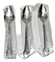 3 Oneida Community Cello Stainless Steel Grapefruit Orange Spoons 5 7/8" New