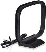 AM Loop Antenna 2 Pin Bare Wire For Indoor Radio Bluetooth Home Stereo Receiver