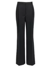 [Dries Van Noten] Dries Van Noten-Portia Pantaloni Nero-Donna 38FR Black