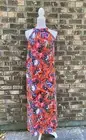 Catherine Malandrino Womens Summer Maxi Dress Floral Print XS Wedding Guest