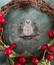 Quirky Quaker Snowy Owl~Darling & Whimsy Designs