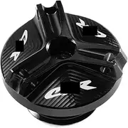 Compatible With CBR600RR CBR1000RR CBR250RR CBR 600 954 1000 RR CBR 650R 500R F2 F3 F4i Filler Cap Oil Filter Cap Accessories(Black)