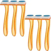 MERRYHAPY Ladies Razor Shaver Set Razors Bikini Shaver for Smooth Trim Random Color