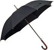Retro British Style Umbrella Automatic Open Large Umbrella for 2 Persons Stick Umbrella for Rain and Sun Windproof Golf Umbrella