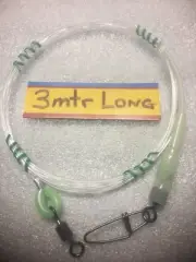 LONG LINE FOR DRIFT OR LIVE BAIT 3 METERS 100LB JAPAN AAA LINE ADD HOOK LURE