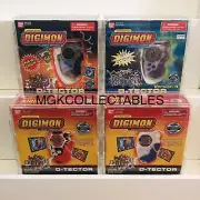 DIGIMON D-Tector 1 x Acrylic Case For 2002-2004 Digivice Box Digital Monster