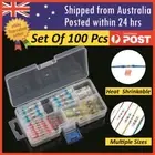 Waterproof Solder Sleeve Tubes Heat Shrink Seal Wire Butt Splice Connector Tube