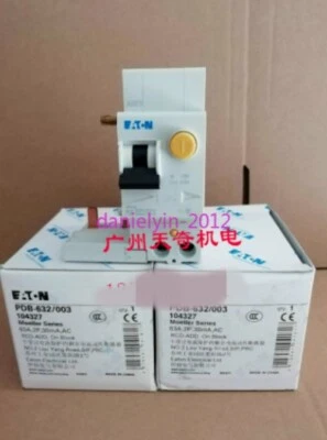 1pcs New EATON circuit breaker PDB-402/003 2P 40A 30MA