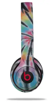 Skin Wrap for Beats Solo Wireless 2 3 4 Tie Dye Swirl 109 SKIN ONLY