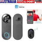 1080 Wireless Doorbell WiFi Video Door Bell Intercom Phone Smart Security Camera