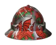 Cool Hard Hats Unisex WALES Pro Choice Wide Brim Safety Hard Hat