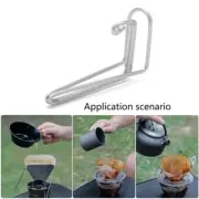 Hand Brewed Coffee Diversions Nozzles Outdoor Cup Bowl Claw Wire Drain Spout