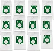 12X Vacuum dust Bags for E201B E201S Menalux 1800 T197 T171 Stokes V7250 V8525 Qualtex SDB190 SDB191 SDB228 Anlin AF201 AF459 Electrolux E54AB E54N E41N E200BF E202B E203B QuickFit QB131 UNI206