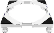 Washing Machine Stand, Washing Machine Dryer Fridge Pedestal, Adjustable Length,Load 300Kg Anti Vibration Anti Noise
