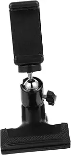 KOMBIUDA 1Pc Professional Guitar Head Clip Phone Holder Non Slip Mobile Phone Shelf for Guitar Headstock Durable and Practical Design for Musicians and Performers