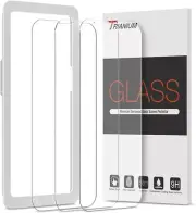 3 Pack Tempered Glass Screen Protector designed for iPhone 13 / iPhone 13 Pro