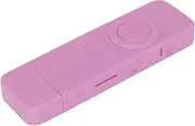 MP3 Player 8GB Internal Memory, 64GB Expandable, USB Flash Drive Type, OTG Support, HiFi Lossless Sound, Slim Portable Digital Music Player (Pink)