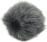 LALADEFIEE Camera Microphone Furry Windscreen Accessory for DSLR Smartphone Protects Against Wind Noise Moisture Dirt Simple Practical Design
