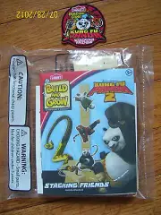 NEW LOWES BUILD AND GROW KUNG FU PANDA 2 STACKING FRIENDS WOOD MODEL WITH PATCH
